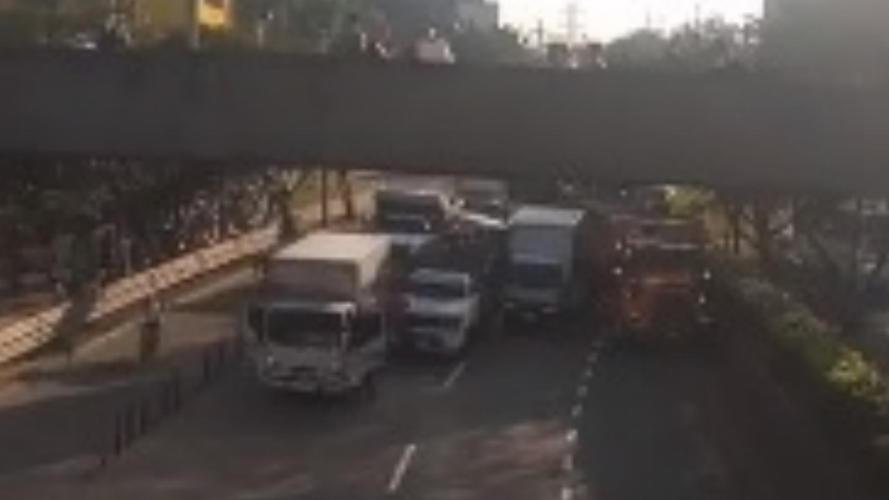 [VIDEO] Reportan accidente múltiple en el norte del Valle de Aburrá