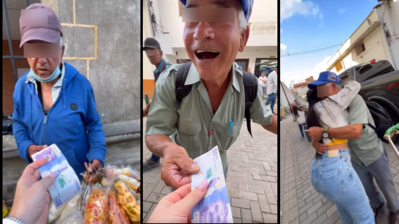 [VIDEO] Modelo de Only Fans estuvo en Rionegro regalando plata