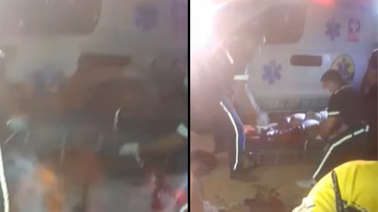 VIDEO Terrible accidente Por esquivar hueco una mula la atropello