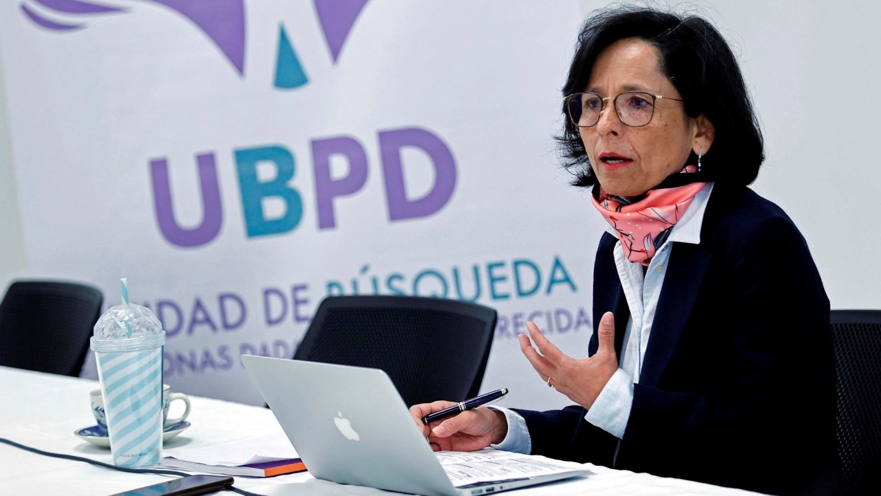 directora de la Unidad de Busqueda de Personas dadas por Desaparecidas UBPD Luz Marina Monzon 3