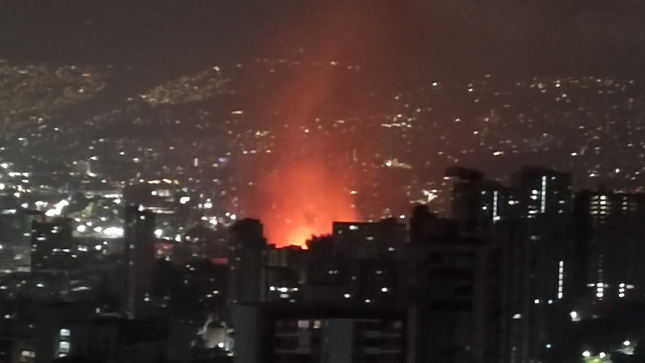 [FOTOS] Incendio de grandes proporciones en Envigado