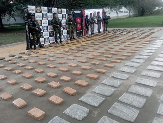 Ejército Nacional incautó cerca de una tonelada de marihuana almacenada en un hotel de Palmira, Valle del Cauca