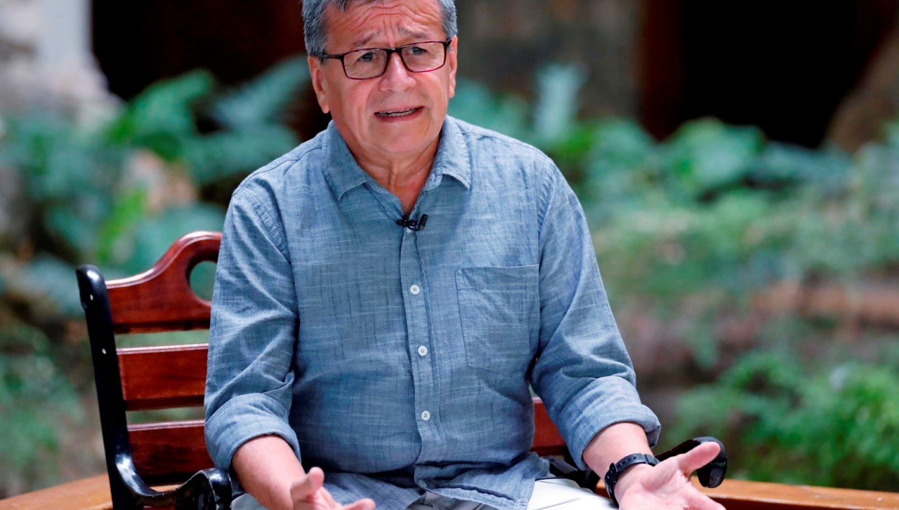 negociador del Ejercito de Liberacion Nacional ELN Israel Ramirez Pineda alias Pablo Beltran