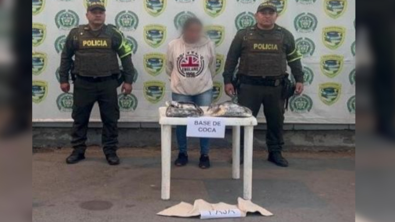 Camuflada en faja para adelgazar, iba más de dos mil dosis de cocaína rumbo a Cartagena