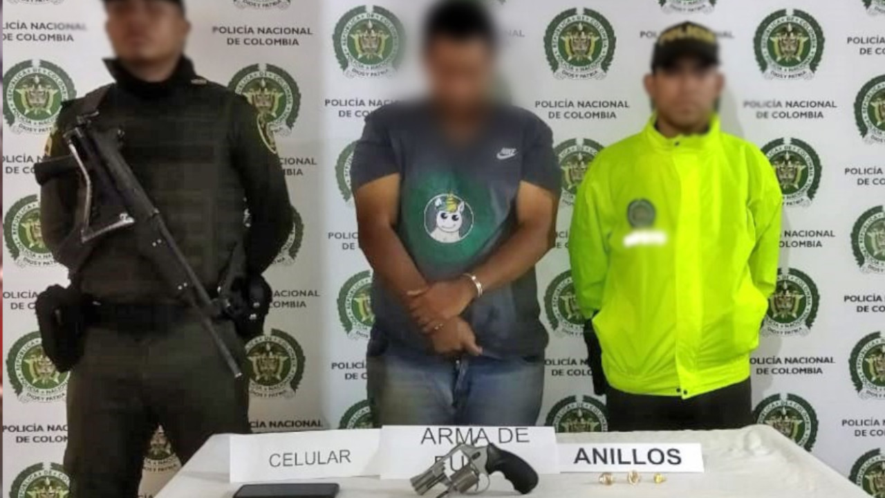 Capturan a un hombre que había robado un local de Santa Fe de Antioquia