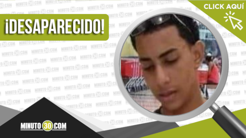 Kener Andres Davila está desaparecido