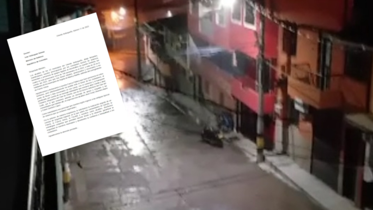 Alcaldes de 23 municipios del Oriente Antioqueño le enviaron una carta a Mindefensa