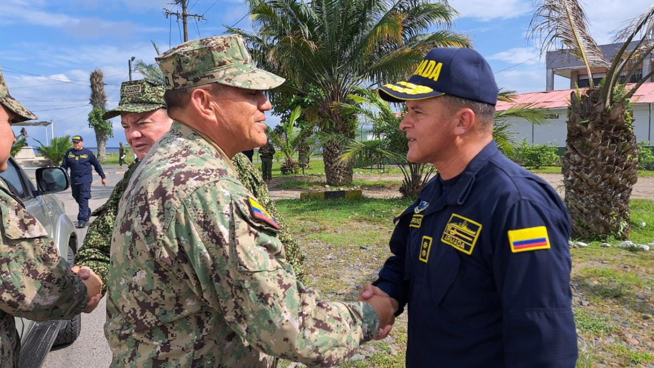 Armadas de Ecuador y Colombia se reunieron en Tumaco