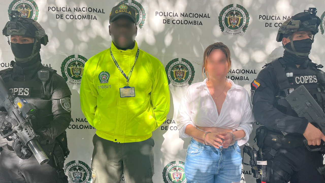 Así capturaron a alias ‘La Mona’, mujer de ‘Castor’ y presunta financiera de ‘Los Costeños’