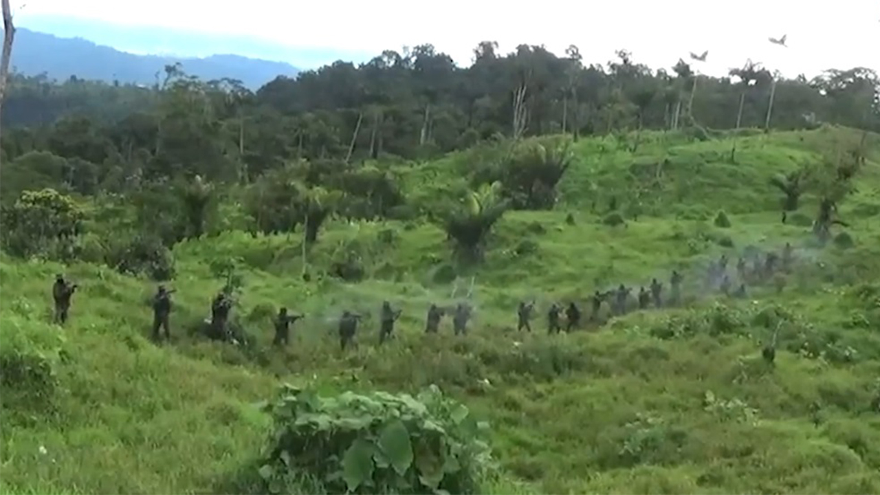 Así entrenaba el ‘Clan del Golfo’ en terreno de Urabá ocupado por la Fiscalía