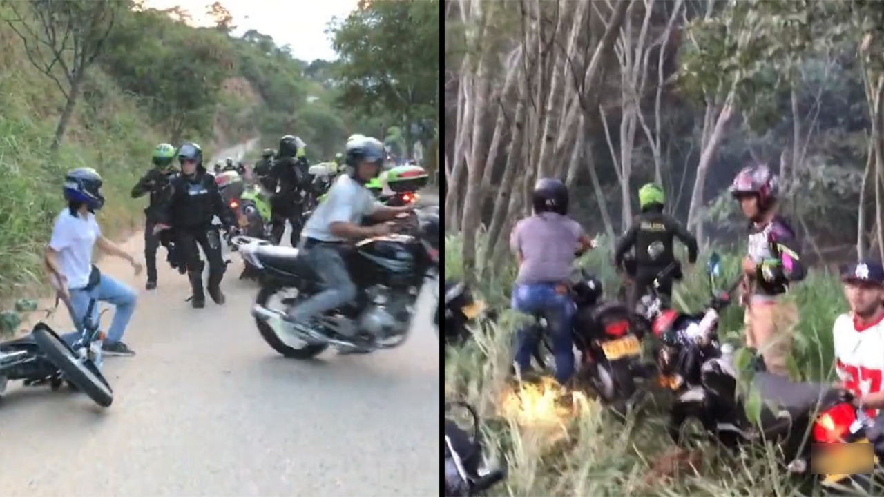 Así fue el mega operativo contra unos ‘piques ilegales’ en Bucaramanga