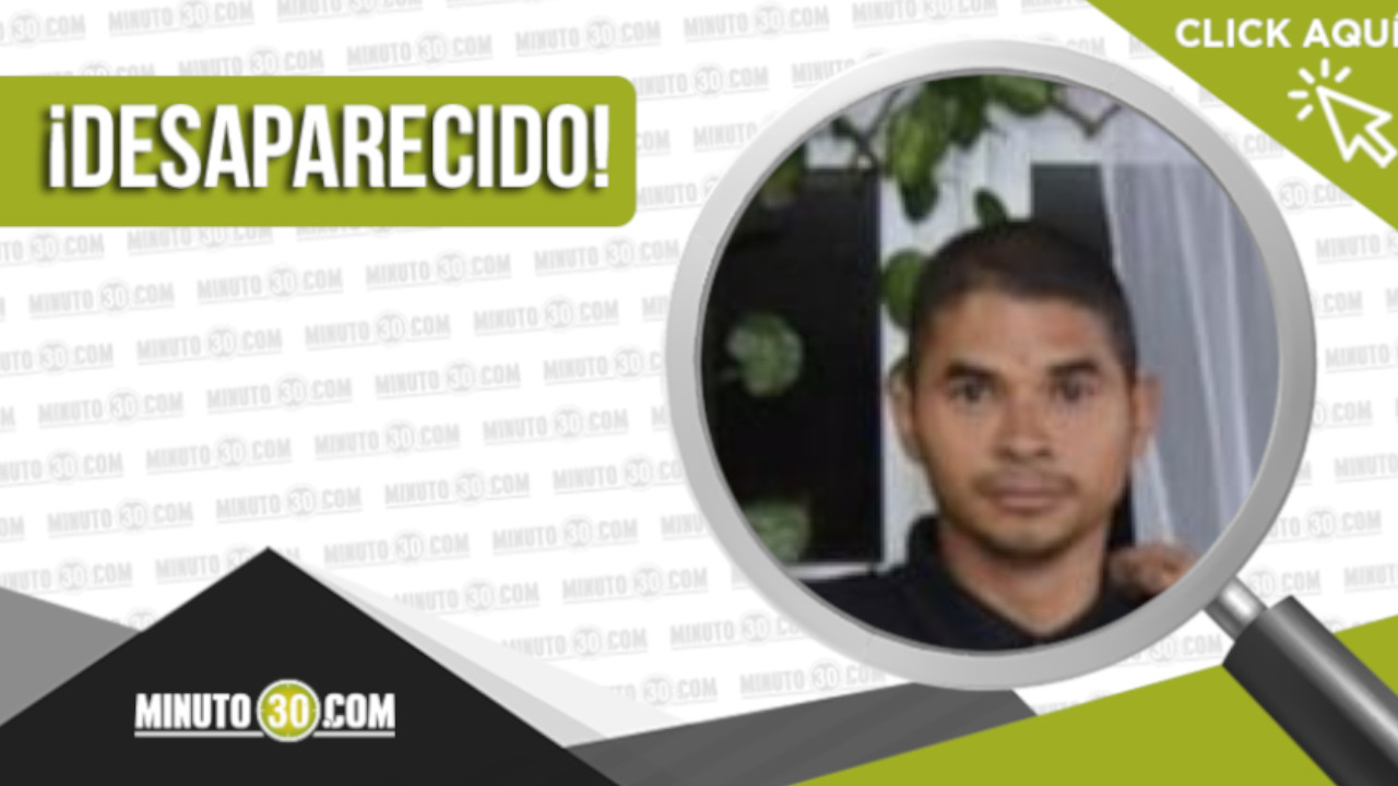 Buscan a Johnathan Alejandro Patiño Pérez, está desaparecido hace 25 días
