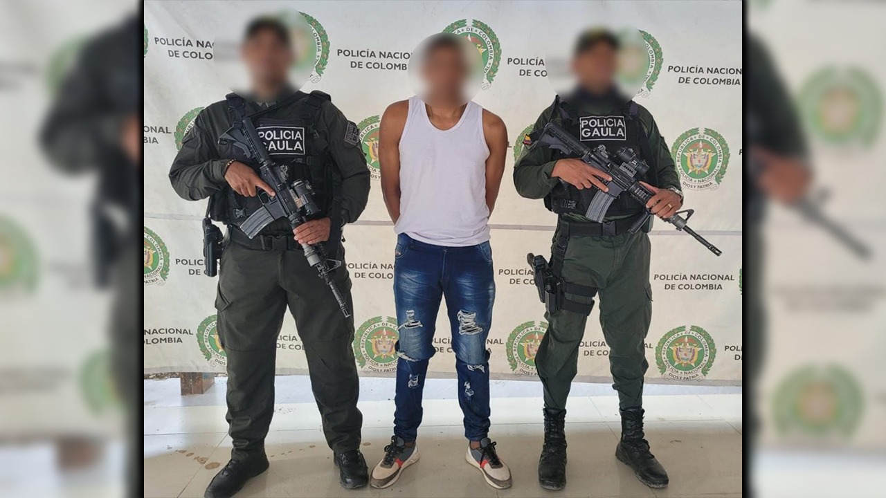 Capturaron a ‘El Garra’, señalado asesino de un policía en Planeta Rica