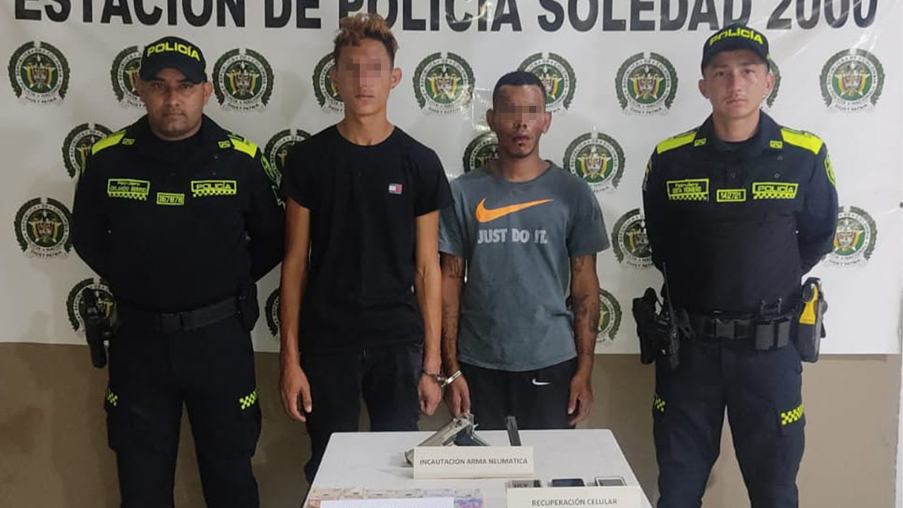Cerraron un negocio para robar y al salir la comunidad los golpeó y la Policía los capturó-