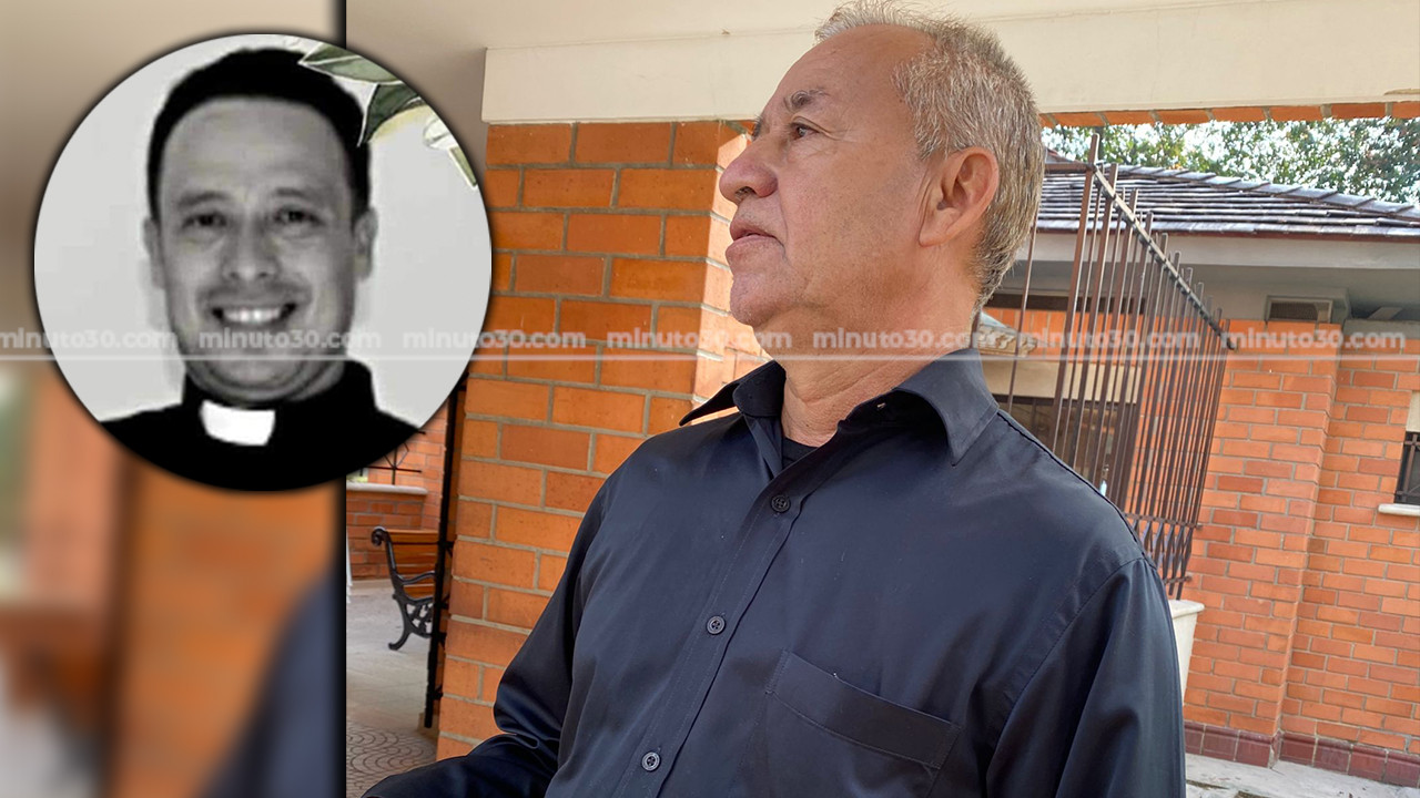 [FOTOS] ¡Doloroso! Habló el padre del sacerdote hallado muerto en un bar en Medellín