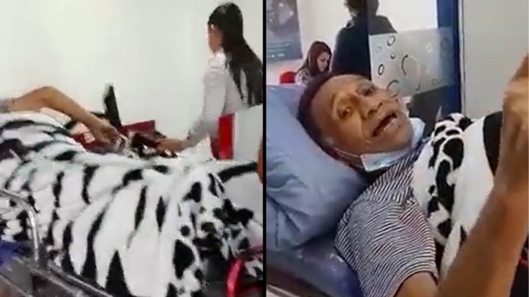 [VIDEO] Con cáncer y recién operado, tuvo que ir él mismo hasta el ...