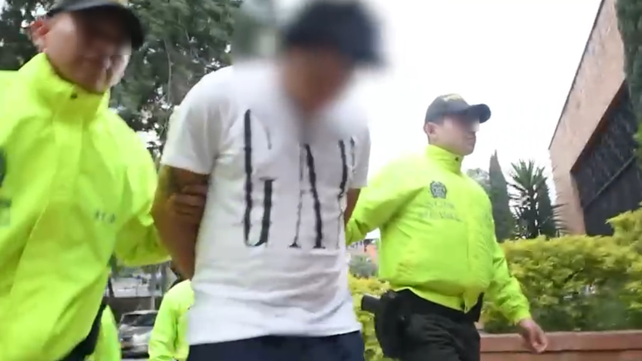 [VIDEO] Capturaron en Medellín a un presunto 'narco' que sería conocido con el alias de 'Mono Paisa'