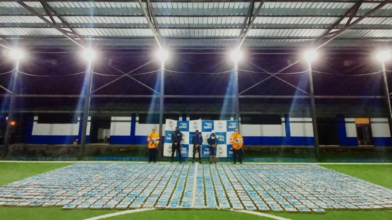 Otra tonelada de coca incautada en el Pacifico colombiano