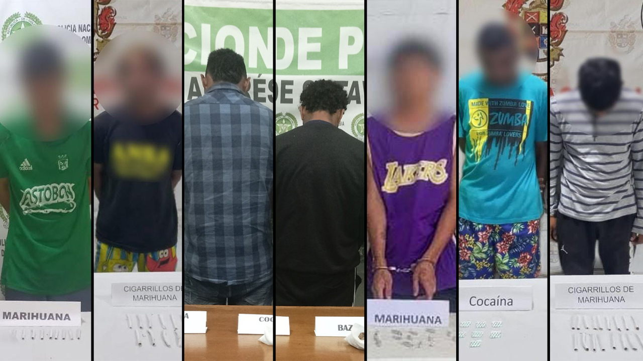Siete jíbaros fueron capturados en Córdoba
