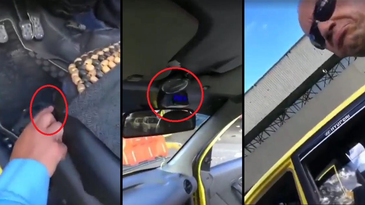 Taxista pillado con taxímetro alterado con un botoncito le iba subiendo el precio a la carrera