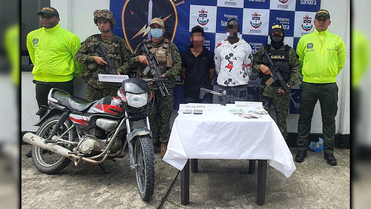 Tres de la ‘Banda La Local', capturados por extorsión en Buenaventura