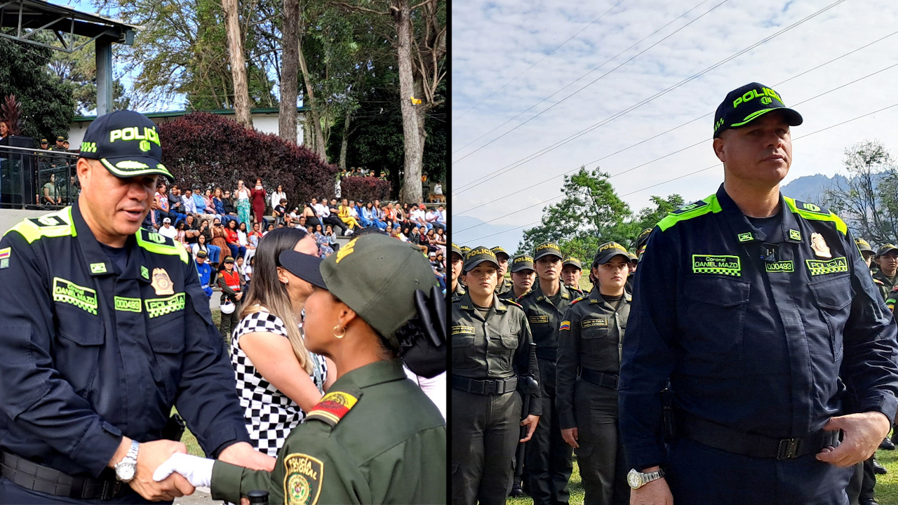 [FOTOS Y VIDEO] En Antioquia se graduaron 34 nuevos auxiliares de Policía