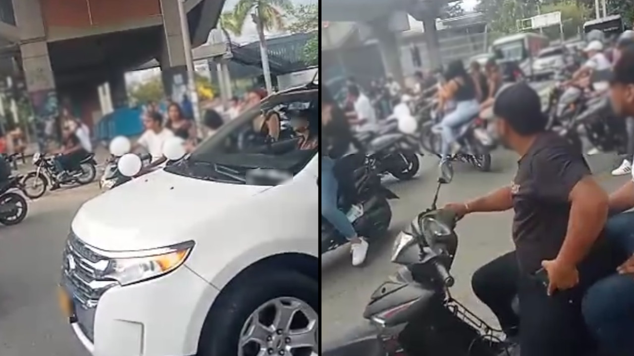 [VIDEO] Reportan que a punta de tiros al aire le dan el último adiós a los presuntos ladrones asesinados en Donmatías