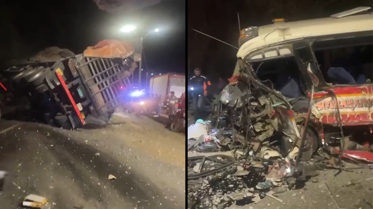 [VIDEO] Se conoce la identidad de las personas fallecidas en el accidente en la autopista Medellín - Bogotá