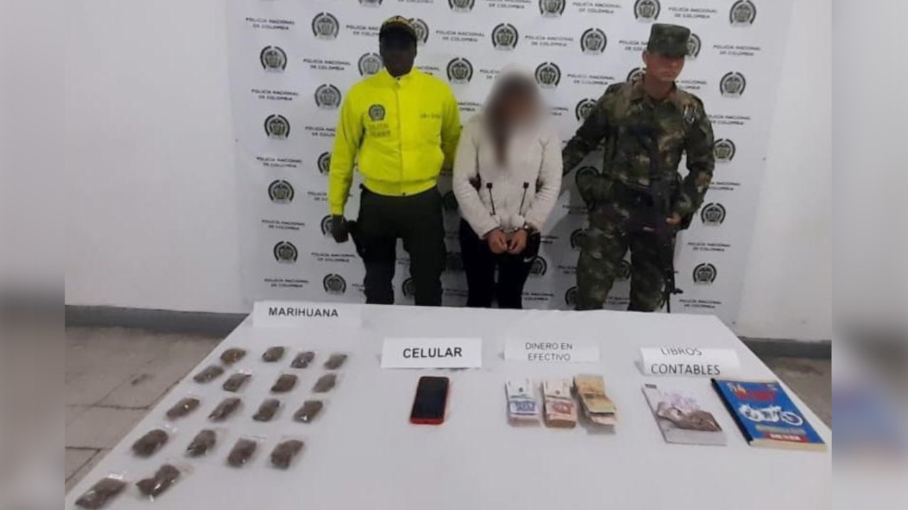 [VIDEOS] La Policía capturó a 'La Mona', hermana de alias 'Camilo' en Argelia, Antioquia