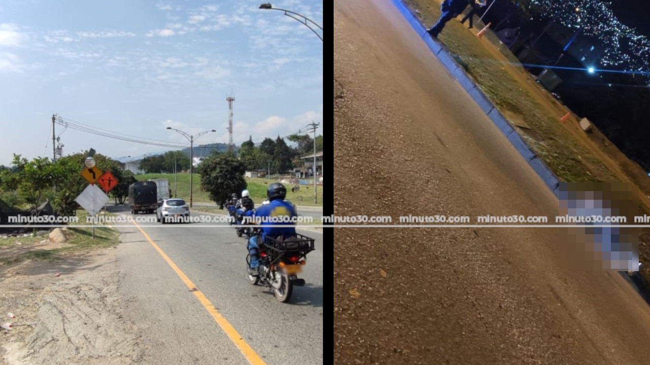[FOTOS Y VIDEO] Mataron a un motociclista en la Avenida Regional