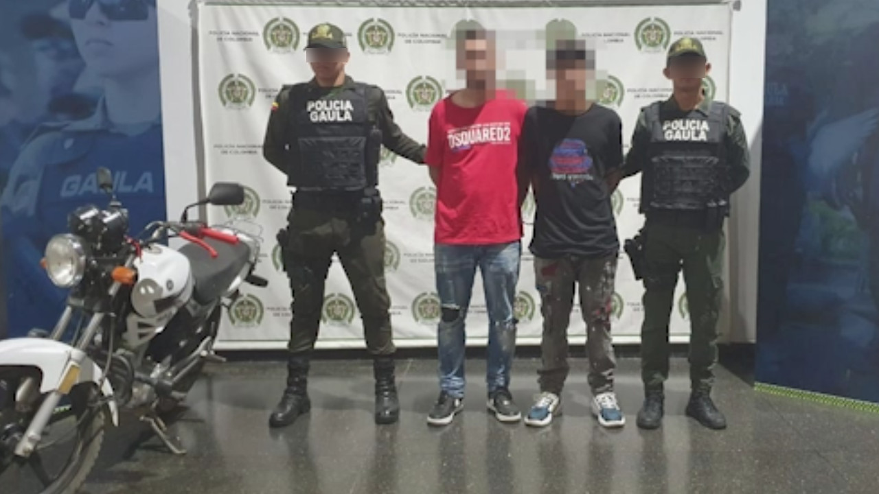 [VIDEO] El Gaula rescató en Copacabana a una persona que estaba secuestrada