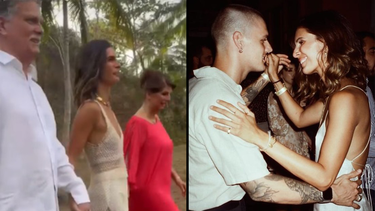 [VIDEO] ¡Que viva el amor!: ‘Toya’ Montoya le dio el sí en unaplaya en Tayrona, al modelo Luis Martín