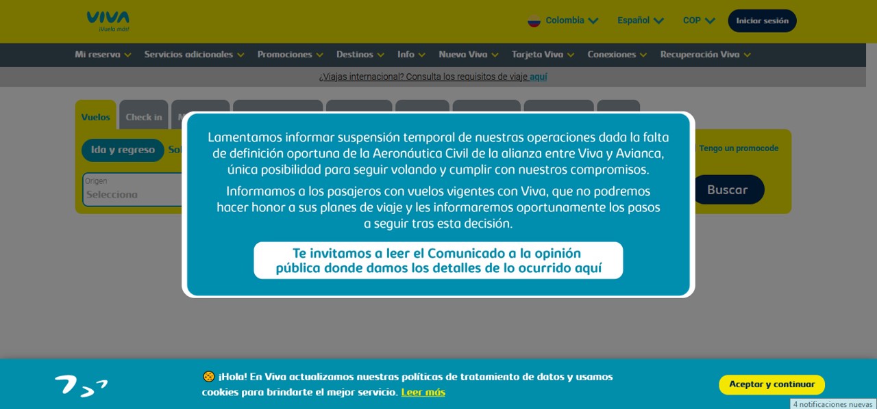viva air web