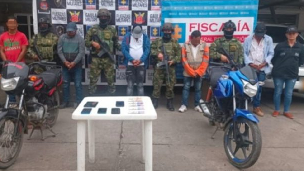 ¡Suplantando delincuentes! Se hacían pasar por AGC para cobrar extorsiones