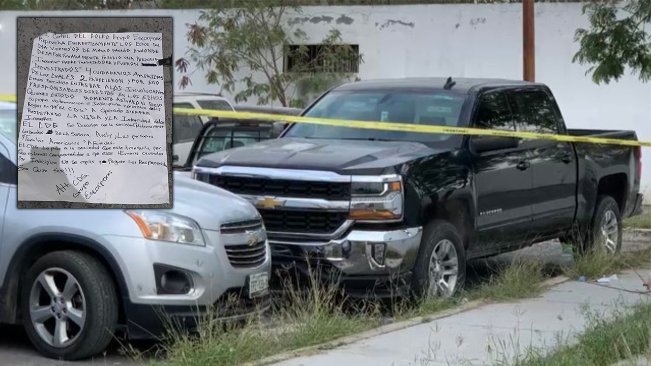 ‘Cartel del Golfo’ se disculpó por el asesinato de dos estadounidenses y entregó a cinco de sus hombres-