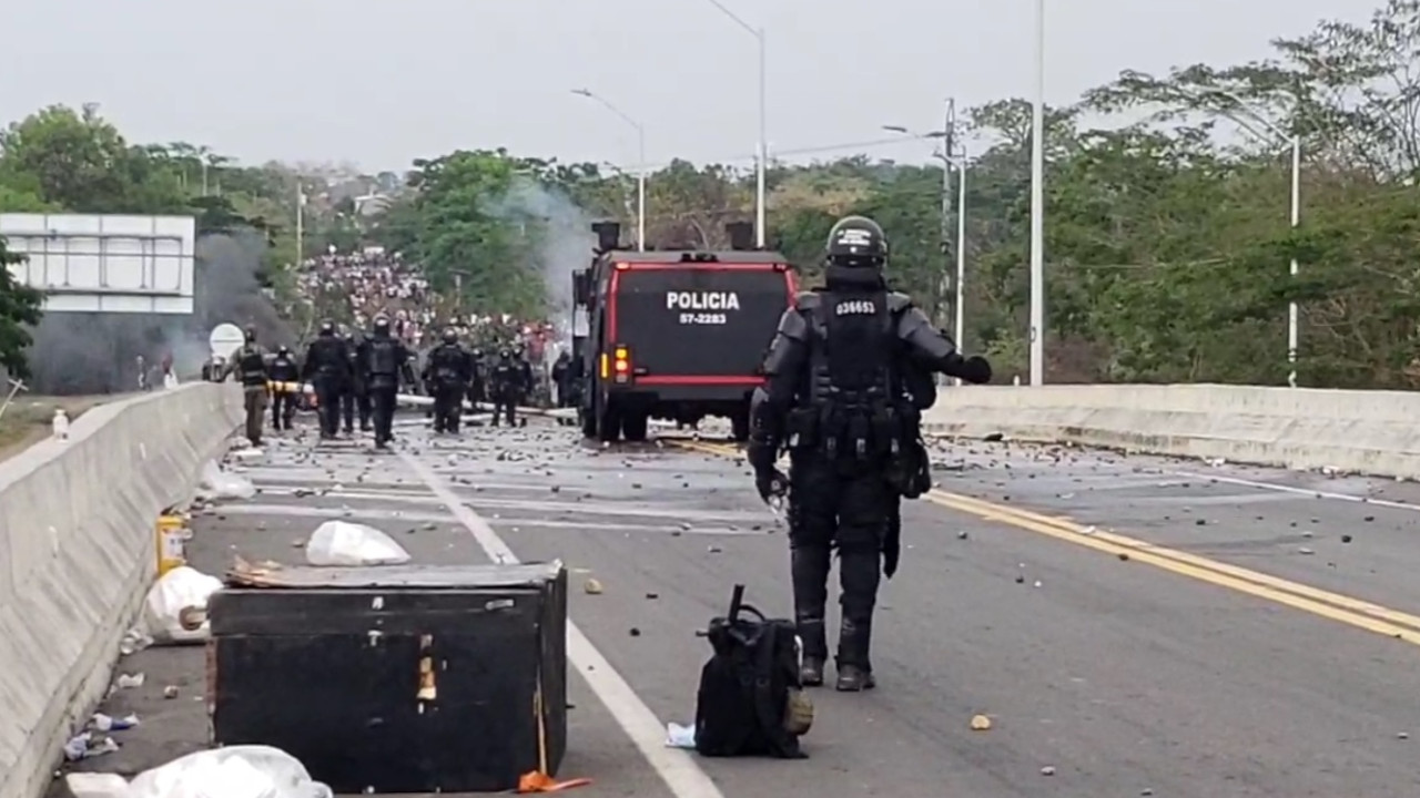 Niño murió por culpa de los bloqueos en medio del paro en Antioquia