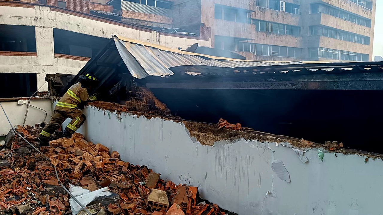 Incendio en la madrugada del 17 de marzo el centro de Bogotá 2 2 76