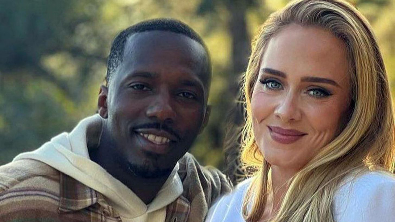 Adele y su ahora esposo Rich Paul