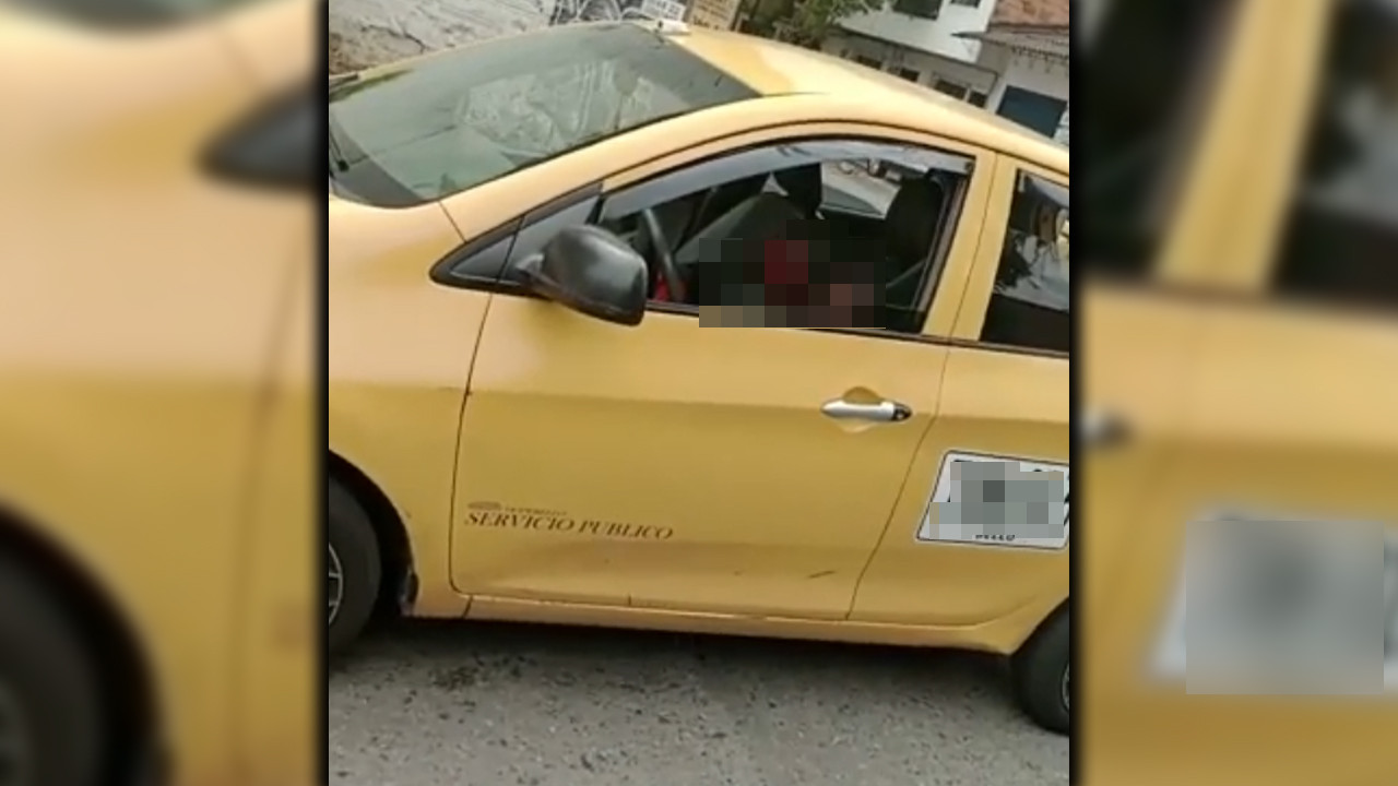 [FOTO] Identificaron al taxista asesinado en Bello, tenía 29 años de edad