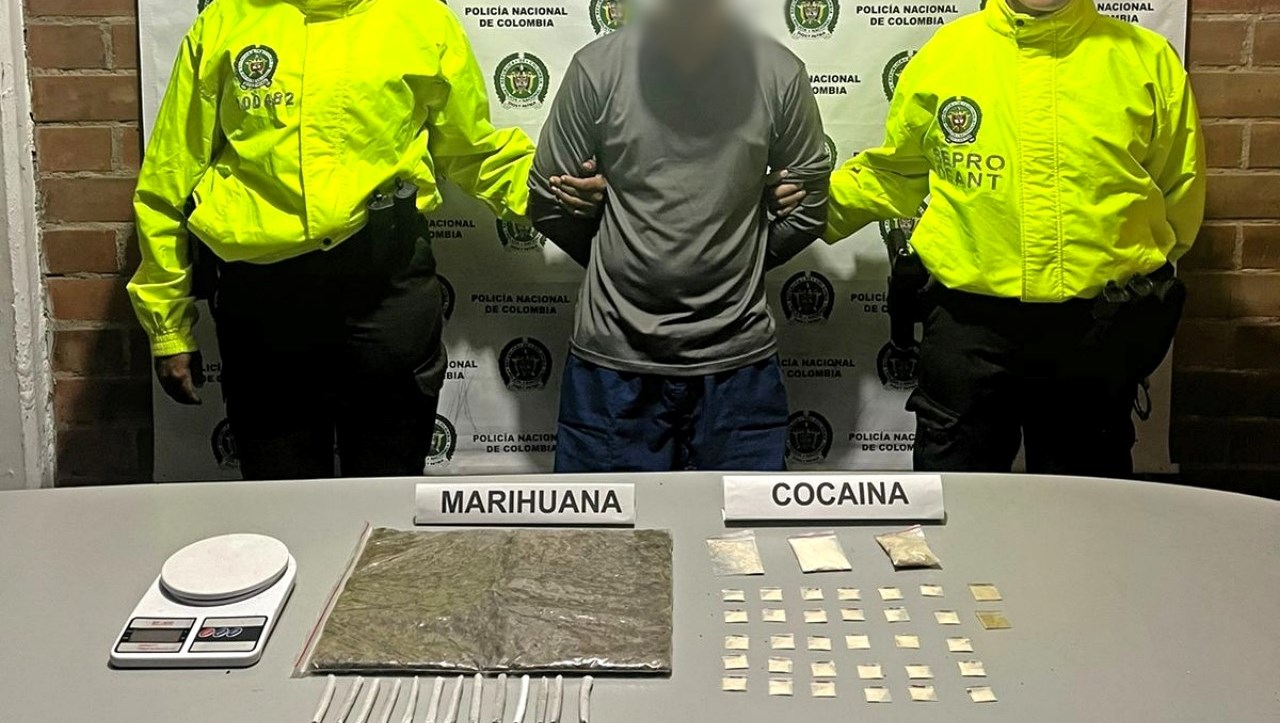 Capturan a un menor de edad y a un hombre de 18 años por posesión de drogas