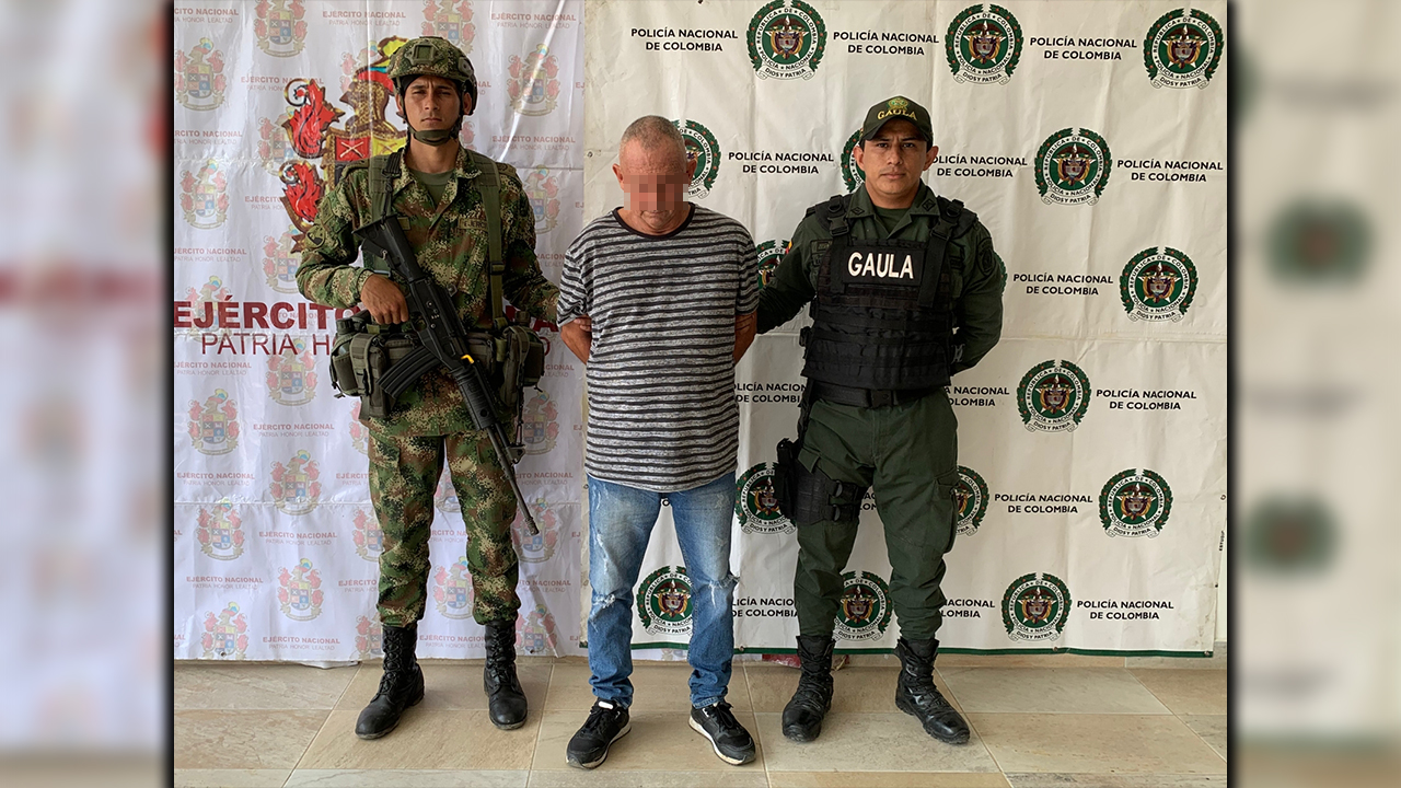 Capturaron a ‘Fósforo’, presunto integrante de ‘Los Pachencas’ en Santa Marta