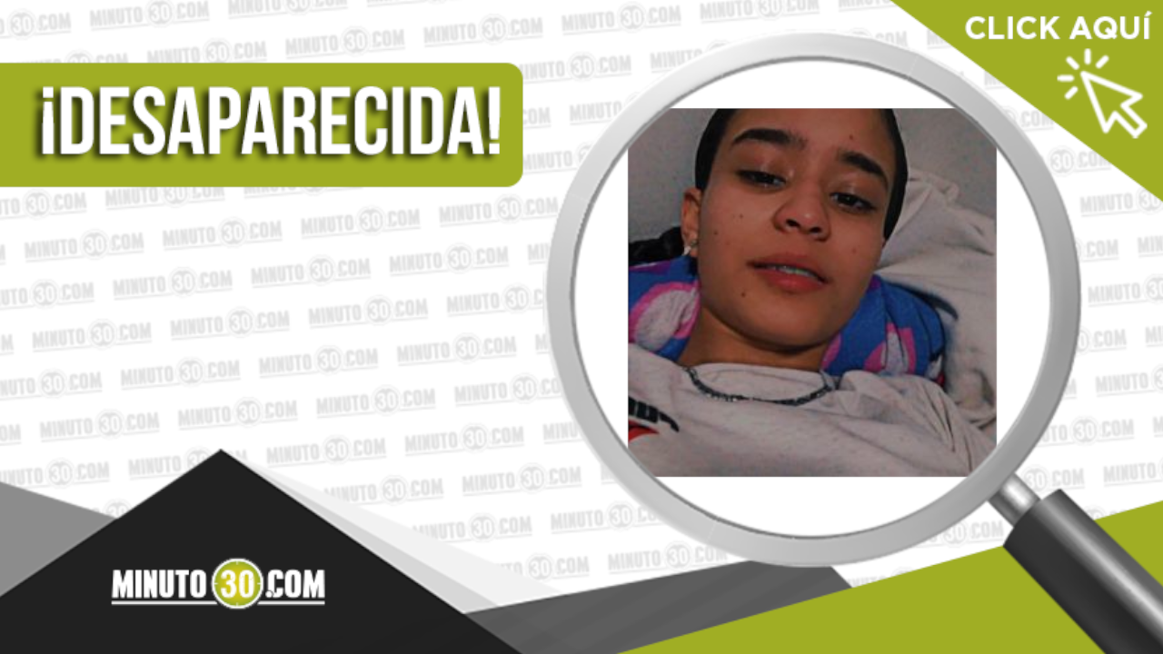 Sara Muñoz Muñoz está desaparecida