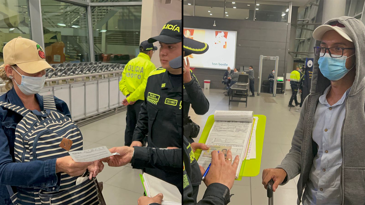 El otro video en el que la ‘mujer’ de coronel se burló de uniformados en el aeropuerto