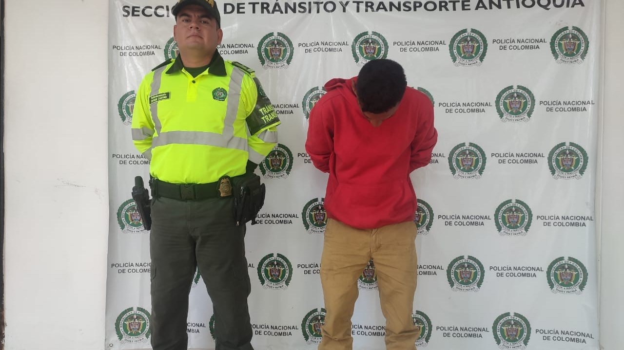 Iba en un bus cuando lo capturaron en La Pintada, ‘la ley lo estaba buscado’