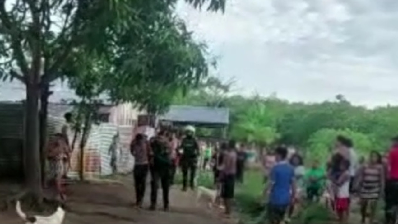 [VIDEO] Comunidad desarmó y casi lincha a dos presuntos ladrones extranjeros en Inírida