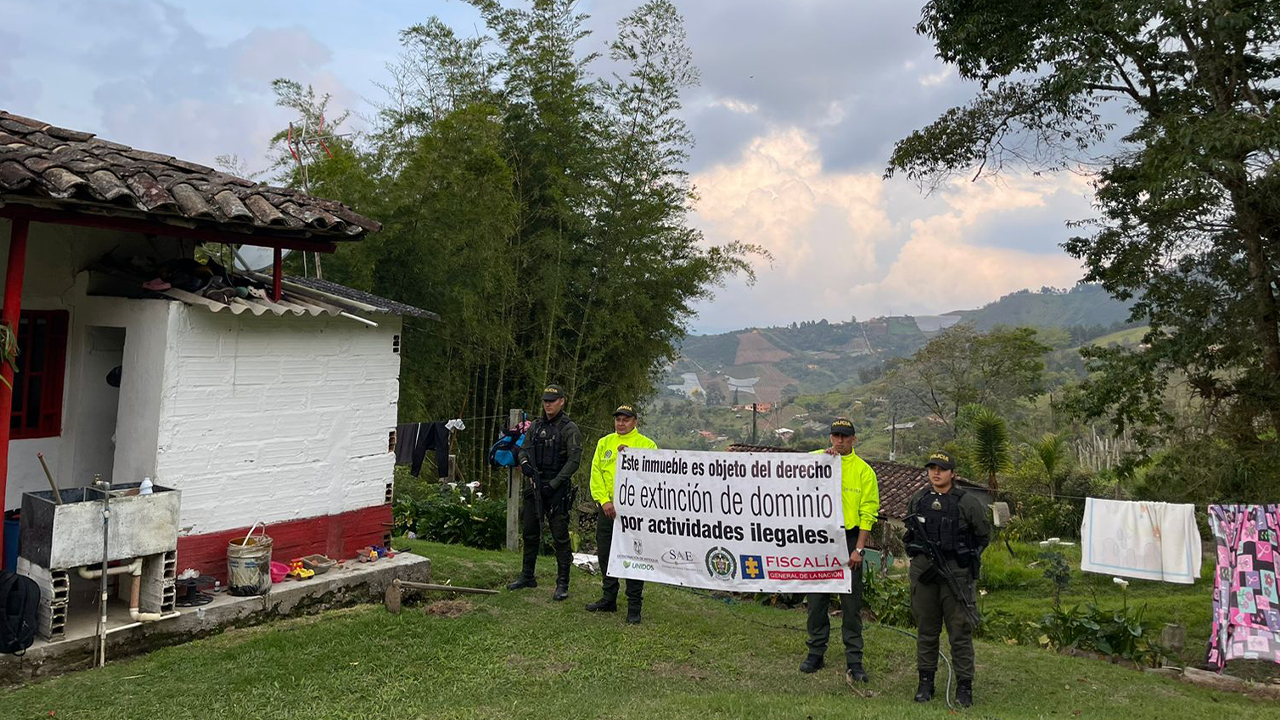 [VIDEO] Le quitaron 28 bienes a presuntos delincuentes en Marinilla, El Peñol y San Carlos