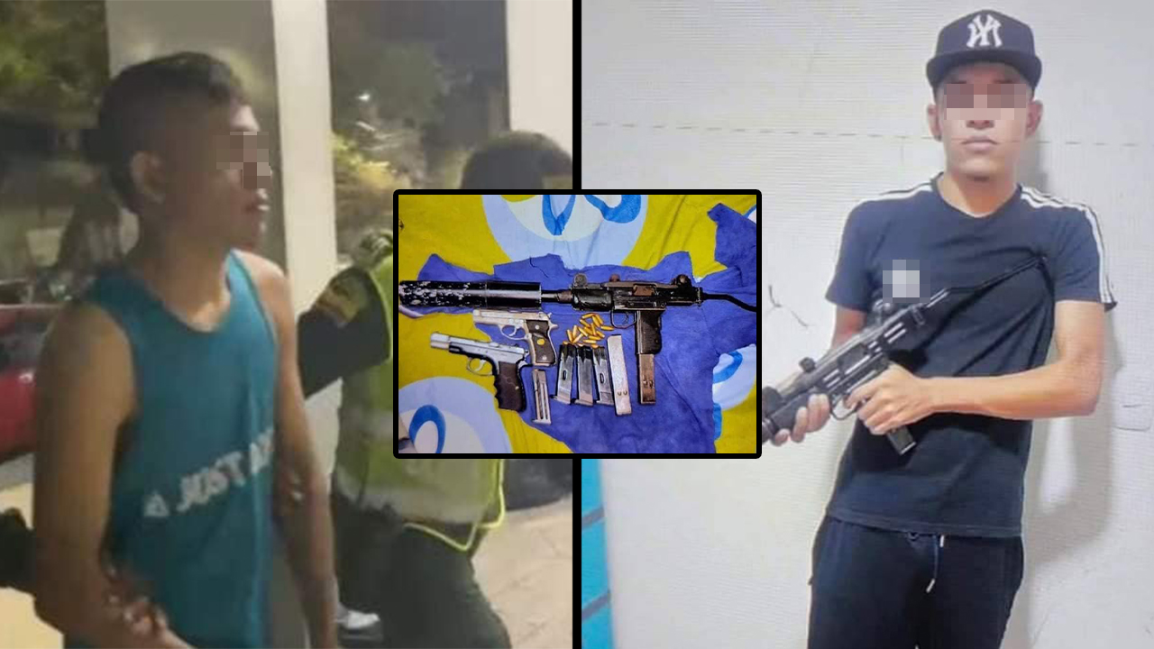 Uno de ‘Los Costeños’ presumía sus armas en redes y lo capturaron