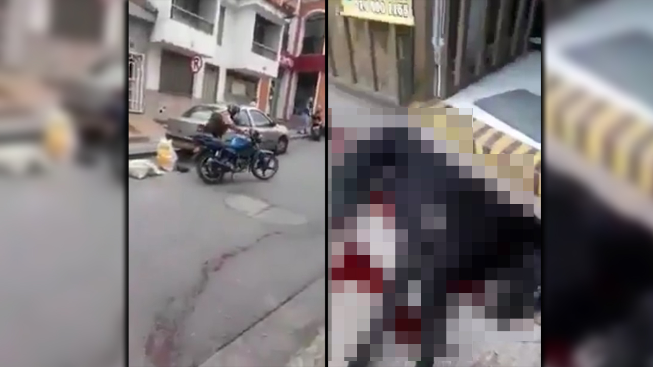 Motociclista mató a un perro de una puñalada