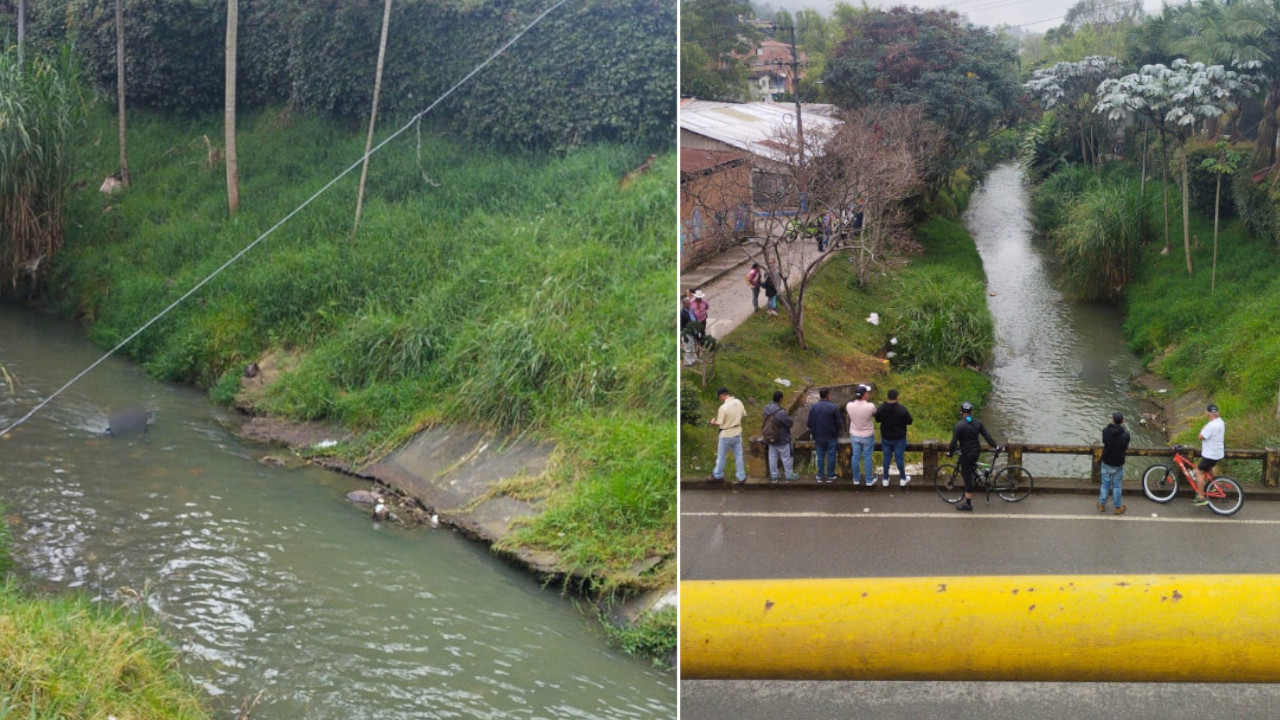 Encuentran un muerto en la quebrada La Mosca de Guarne
