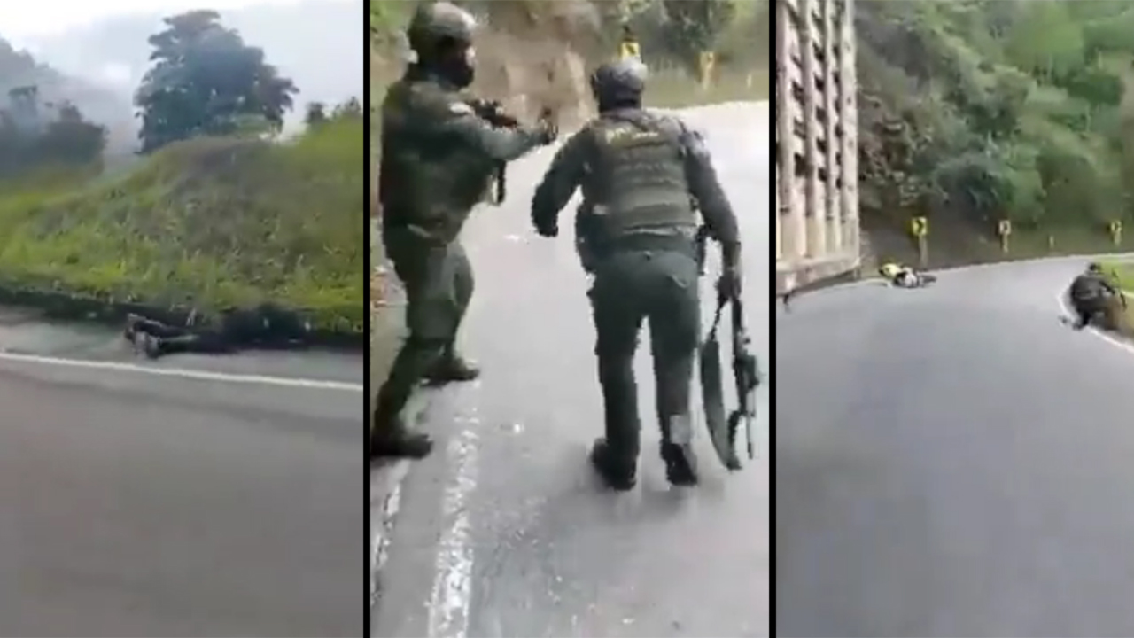 “Santo Dios bendito. Están dando plomo”: Camionero grabó un ataque a tiros contra policías en el Cesar